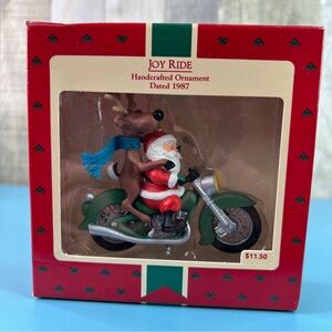 Hallmark Keepsake Ornament Joy Ride Handcrafted & Dated 1987 QX440-7